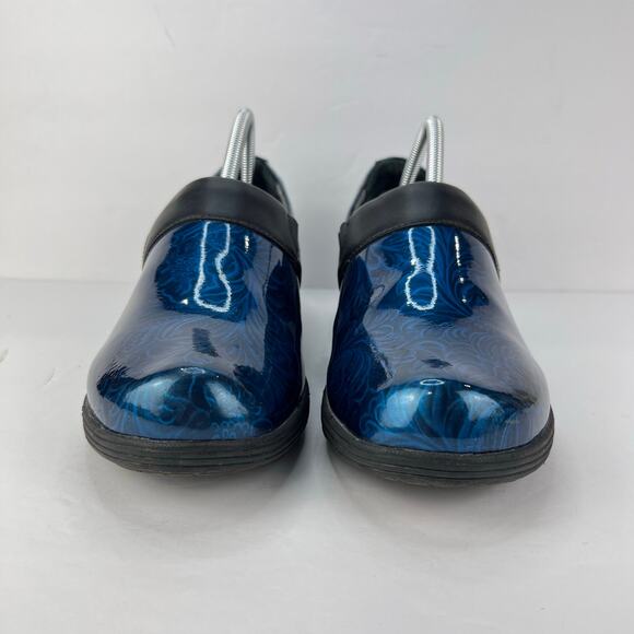 EUC Dansko Work Wonders Women's 42 Blue Nursing Shoes Clogs Slip On lightweight - Picture 4 of 12